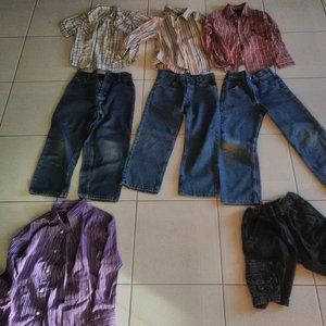 Boys Clothing Sets - Jeans, Dress Shirts (5/6 Boys